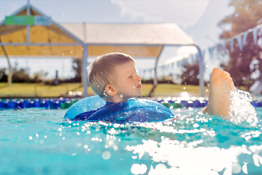 camping le montana avec piscine pour les enfants