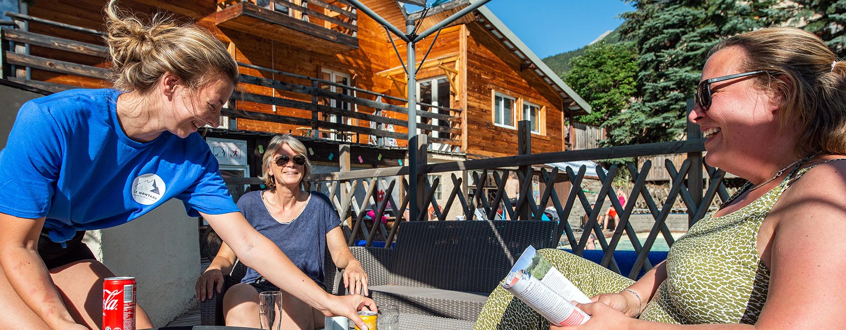 camping snack hautes-alpes