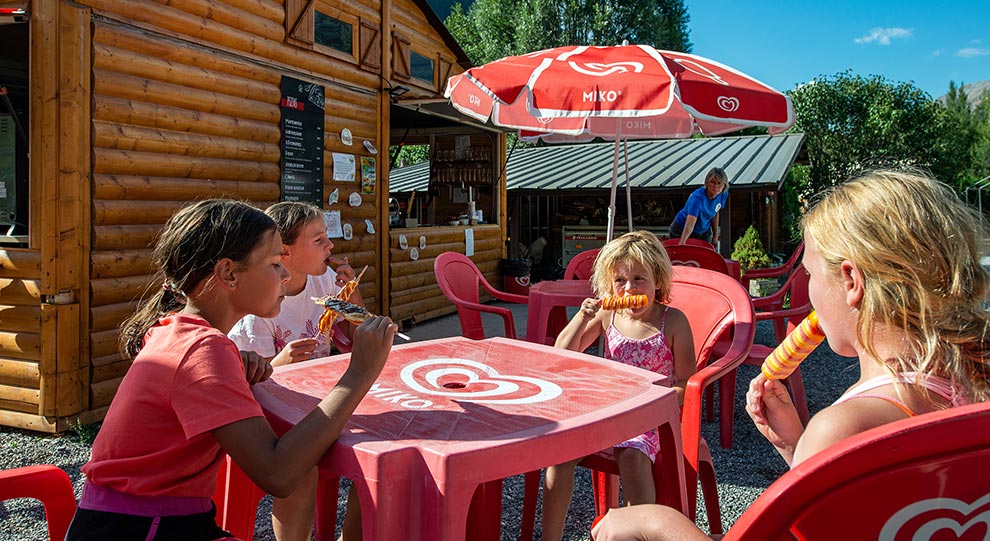 terrasse enfants glaces